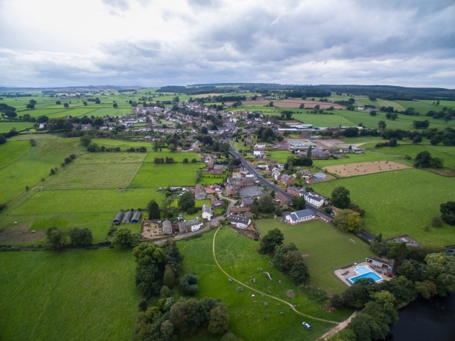 Aerial View of Lazonby